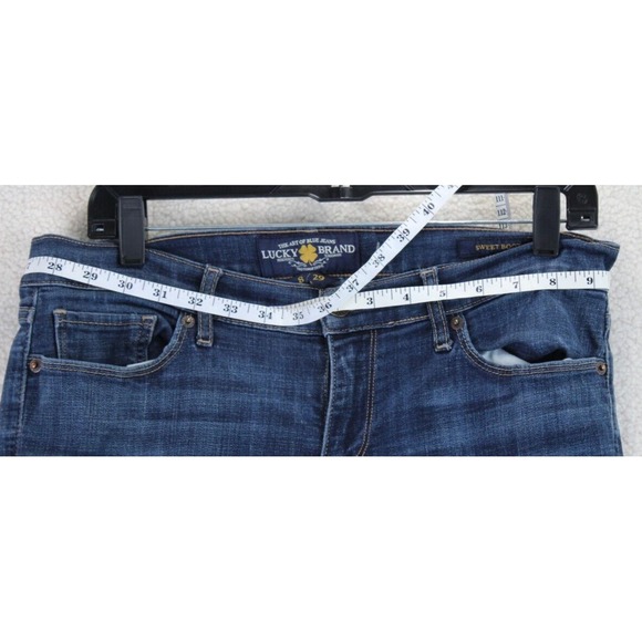 Lucky Brand Sweet Boot Jeans Womens Size 8 29 Medium Wash Flare Leg Denim - Picture 15 of 16